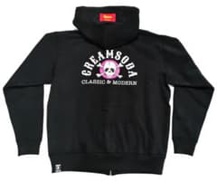 新品】ピンクドラゴン/Cream Soda アーチロゴ ZIPパーカー(XL) - メルカリ