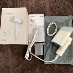 新品未使用品　DeliToo　スチームアイロン　ハンディー折り畳み式のサムネイル