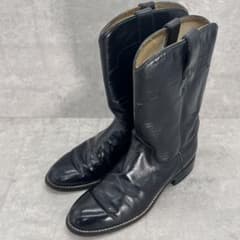 極美品　ノコナ　NOCONA ウエスタンブーツ　ブラック　本革　2147 極美品ノコナNOCONA ウエスタンブーツブラック本革2147 | Buyee日本