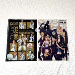 ONE PIECE FILM GOLD クリアファイル 2枚セット - メルカリ