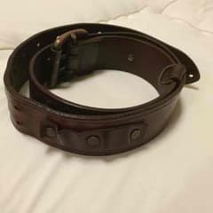 Made in italy 牛革ヴィンテージベルト☆のサムネイル