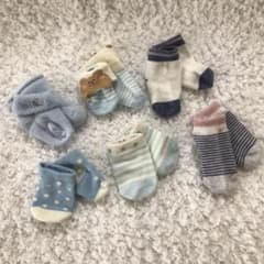 新生児用 くつ下 6足のサムネイル