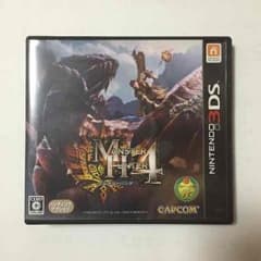 ☆値下げ中☆3DSソフト モンスターハンター４のサムネイル