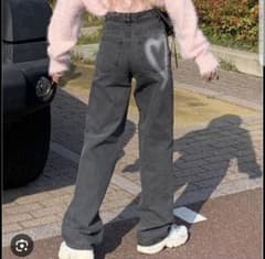 ハートポイントデニムパンツ[gn177]のサムネイル