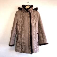 伊太利屋 Italiya GK ダウン ミンク コート ジャケット フード - メルカリ