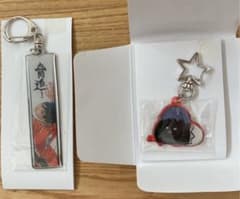 ハイキュー展　影山飛雄　メタルキーホルダー　アクリルチャームのサムネイル