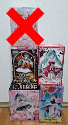 新品　初音ミク　フィギュアセット