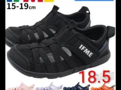 Thumbnail of 美品 IFME イフミーサンダル 18.5cm ブラック