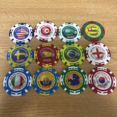 2006 FIFA WORLD CUP コレクションチップ 12枚セット - メルカリ