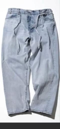 CAHLUMNカウラムSelvedgeDenimPantBaggy M ブルー - メルカリ
