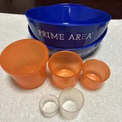 PRIMEAREA グルテンボウル２個 マルキュー計量カップ３個計量カップ２個のサムネイル