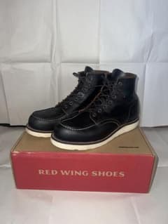 RED WING SHOES モックトゥ ブラック ブーツのサムネイル