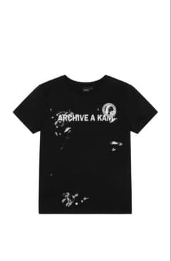 AAKAM A Kam Painted Half Top (Black)