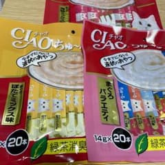 maciko様専用　　ciao ちゅ〜る　6種類　60本セットのサムネイル