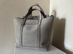 zattu ザッツ NEPPA ネッパ スエード ミニトートバッグ グレー - メルカリ