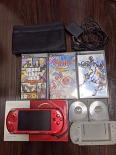 PSP3000　赤　本体とその他の8点セットのサムネイル