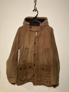 希少 バブアー BARBOURフーデッド ビデイルSL 36 フード ブラウンのサムネイル