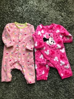ロンパース 女の子 冬服2枚セットのサムネイル