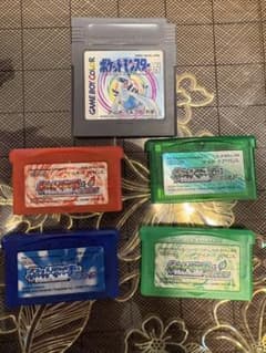 ポケットモンスター ゲームボーイソフト 5本セットのサムネイル
