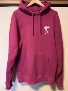 STUSSY パーカー ウォーリアマン ワインレッド Lサイズ - メルカリ