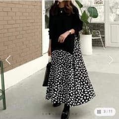 レイヤード風ロングワンピースのサムネイル