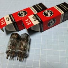 RCAオリジナル箱付き 6J6 真空管 2本セット - メルカリ