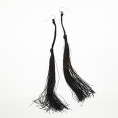 ANN DEMEULEMEESTER 本人期 シルク タッセル ピアス ANN DEMEULEMEESTER 本人期 シルク タッセル ピアス - メルカリ