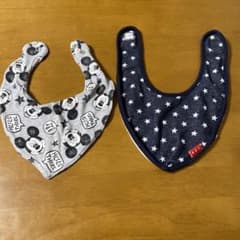 スタイ　よだれかけ　2枚セットのサムネイル