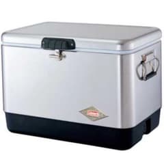 【美品】コールマン 54QT ステンレス　スチールベルト クーラーのサムネイル