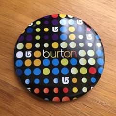 バートン burton 缶バッジ風ミラーのサムネイル