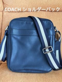 COACH コーチ ショルダーバッグ ヘリテージ ネイビー F54782 - メルカリ