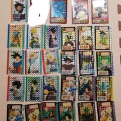 ドラゴンボール、幽遊白書、Jリーグ、ガンダム？、ストリートファイターその他カードのサムネイル