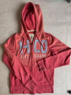 Hollister パーカー レッド Sサイズ 古着 archiveのサムネイル