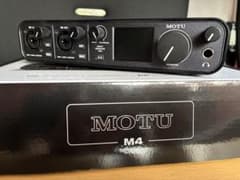 数回のみ使用 MOTU M4 オーディオインターフェイス 本体 - メルカリ