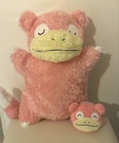 ヤドン　めちゃもふぐっとぬいぐるみ　おかおポーチ