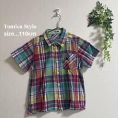 Thumbnail of トミカスタイル チェックシャツ キッズ 110cm ティンカーベル