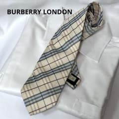 【美品】BURBERRY LONDON バーバリー ノバチェック ネクタイ