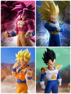 1番くじ　ドラゴンボール　A・B・C・D賞　フィギュア4体セット　未開封のサムネイル