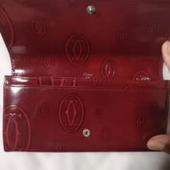 た*こ様 Cartier 長財布 ハッピーバースデー ボルドーのサムネイル