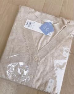 GU UVカーディガン ベージュ Sのサムネイル