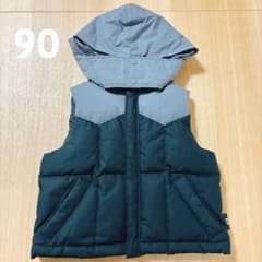 COMME CA ISM キッズ 中綿ベスト 90cmのサムネイル