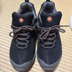MERRELL GORE-TEX Vibram スニーカー ブラックUK 9
