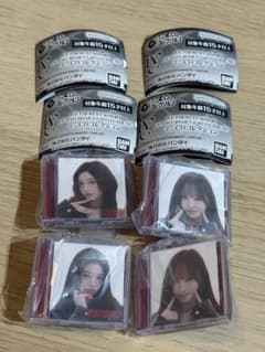 IVE ガシャポン　ミニCD風　ウォニョン、リズ、リズ、イソ　4点セットのサムネイル