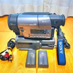 動作確認済】SONY 高画質 Hi8 ビデオカメラ CCD-TR3000 一式 - メルカリ