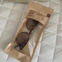 muji UV400カット　ボストン型サングラスのサムネイル
