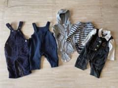 男の子　まとめ売り　オーバーオール　サロペットのサムネイル
