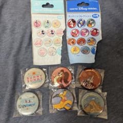 ディズニー 缶バッジコレクション まとめ売りのサムネイル