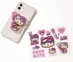 sweet 3月号増刊付録のみ ハローキティ　スマホグリップ&ぷっくりシールのサムネイル
