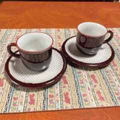 ！値下げ！　昭和レトロ★コーヒーカップ&ソーサーのサムネイル