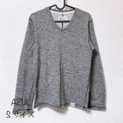 値下げしました！ AZUL グレー Vネック Sのサムネイル